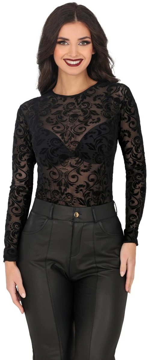 Kant Shirt Zwart