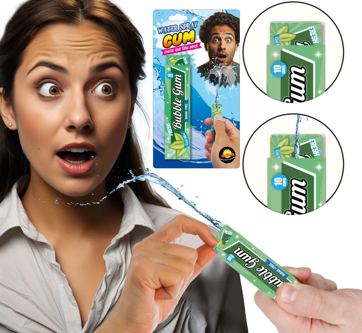 Kauwgom Fopartikel Water Sproeiend - Image 4