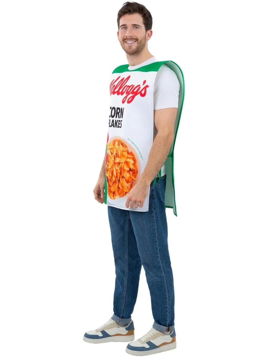 Kelloggs™ Corn Flakes™ Cereal Verpakking Kostuum Heren - Image 3