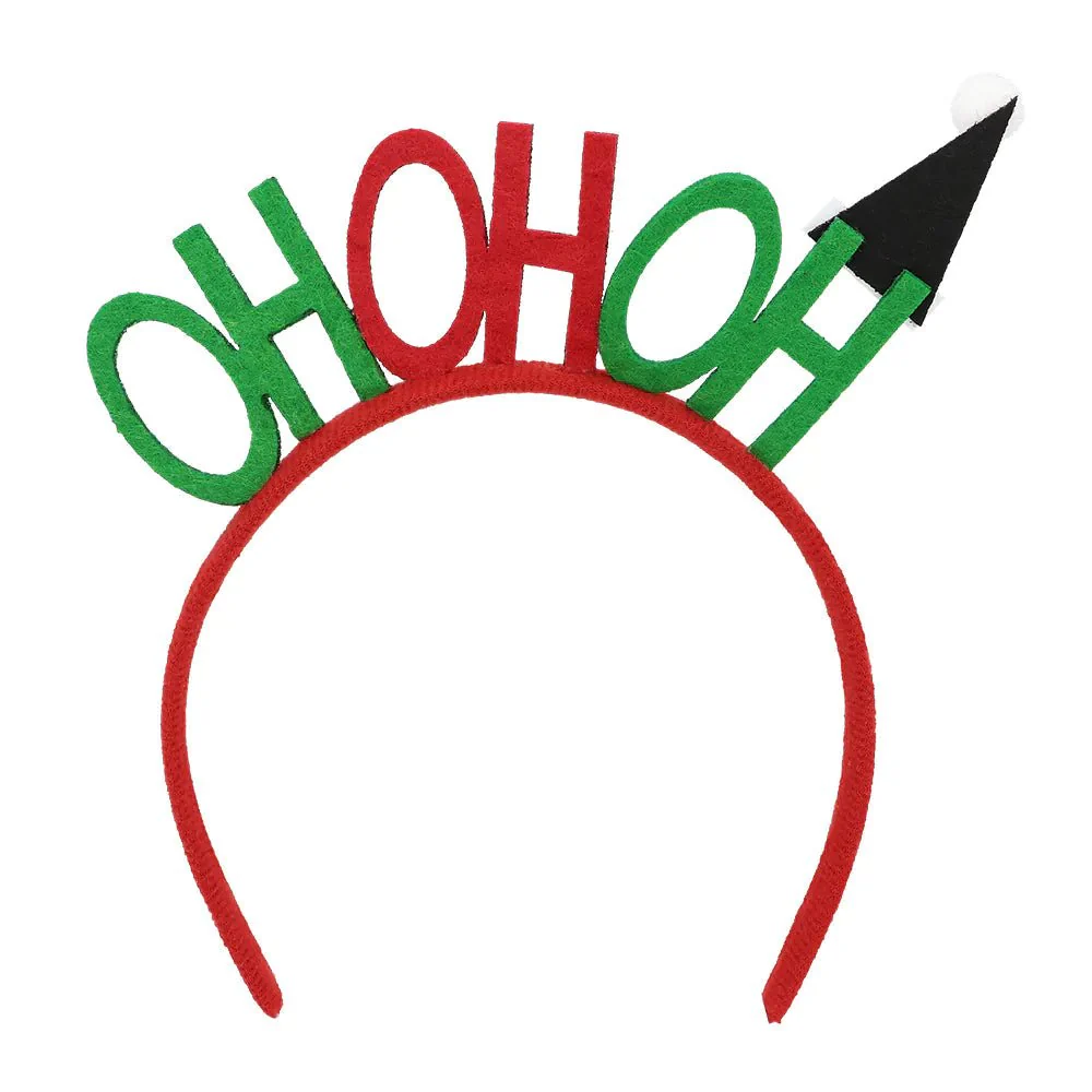 Kerst Haarband Ho Ho Ho - Image 3