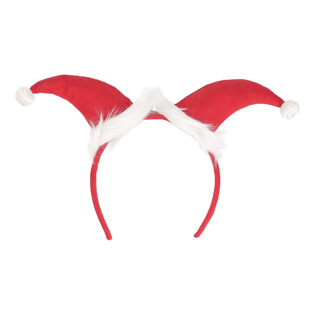 Kerstman Haarband Rood Wit Muts - Image 2