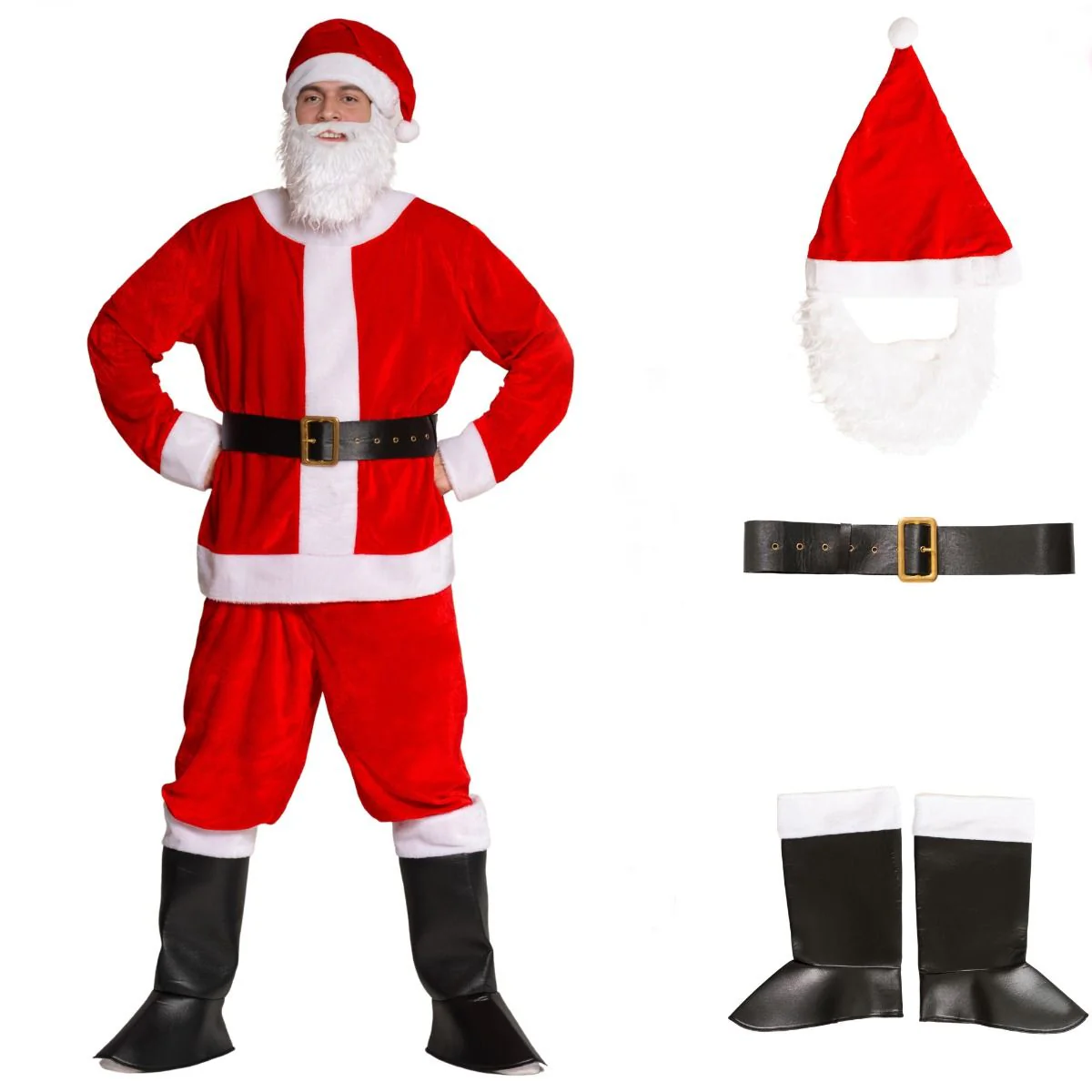 Kerstman Kostuum 6 delig - Image 3