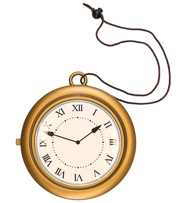 Ketting Met Grote Klok 20 cm