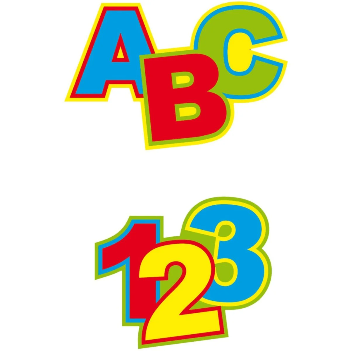 Kinderfeestje ABC Tafelconfetti XL