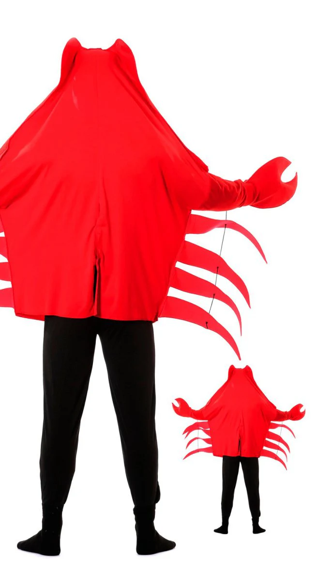 Krab Kostuum Rood Heren - Image 2