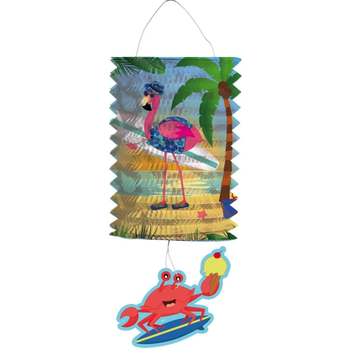 Lampionnen Slinger Flamingo 3,6m - Image 3