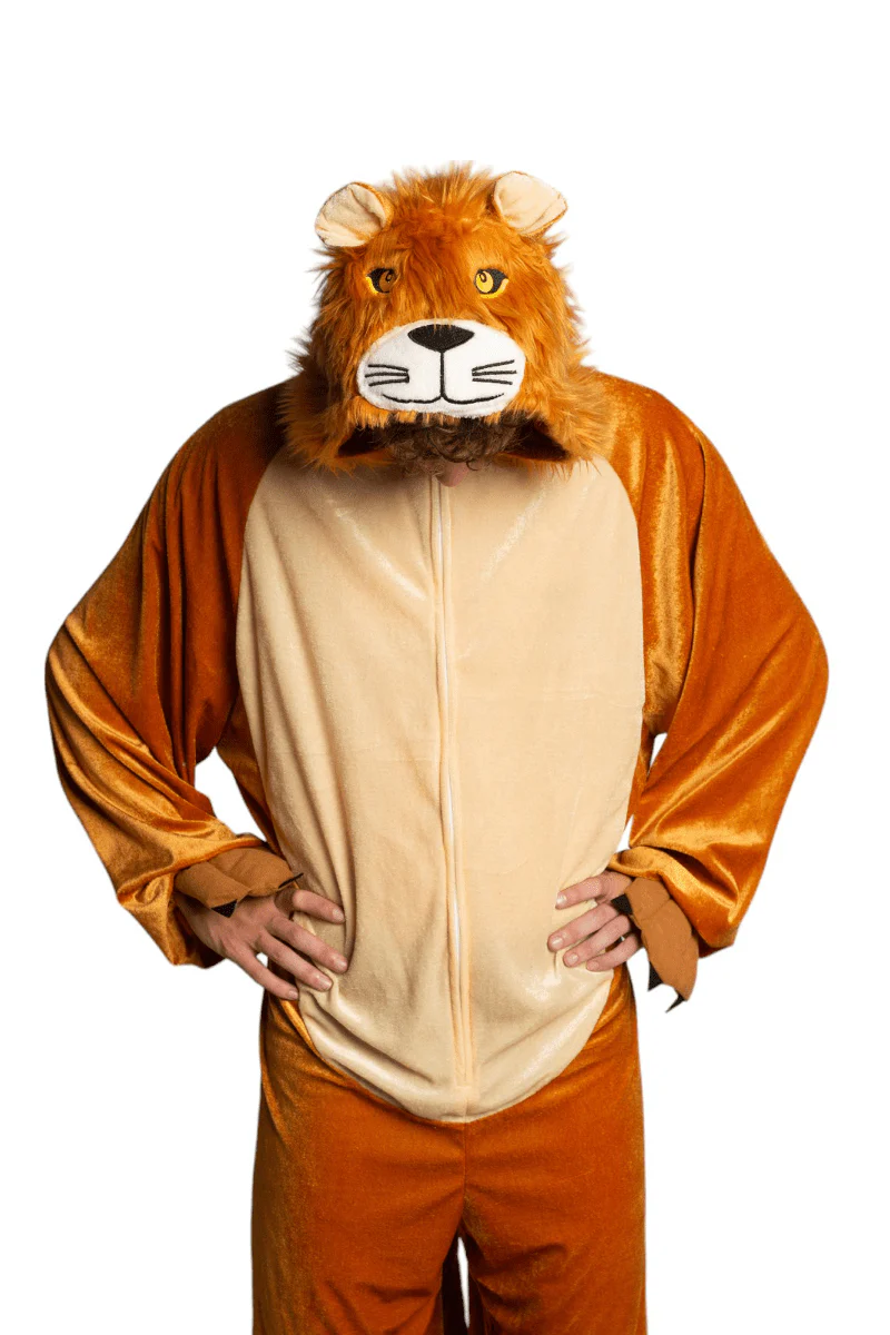 Leeuw Onesie Bruin Beige - Image 3