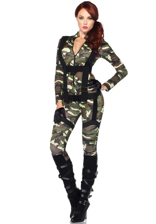 Leger Jumpsuit Dames Leg Avenue - Image 4