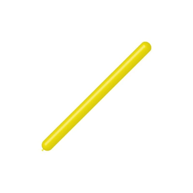 Lichtgele Modelleerballonnen 7,5cm 150cm 100st