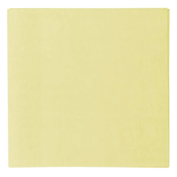 Lichtgele Servetten 3 Laags 33cm 20st