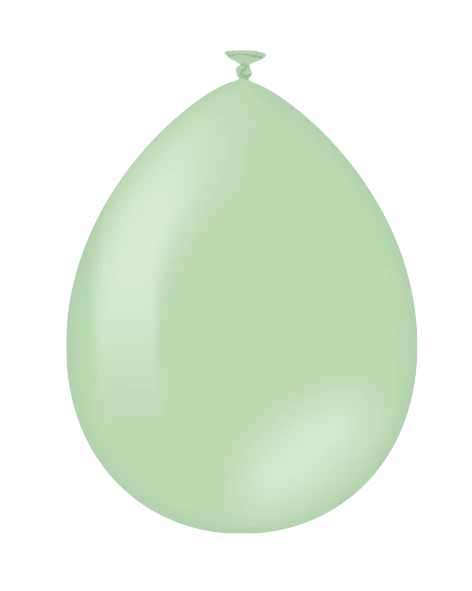 Lichtgroene Ballonnen Pastel 30cm 10st