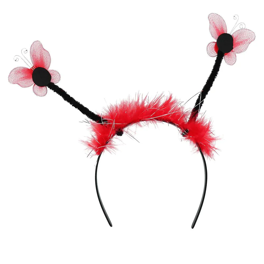 Lieveheersbeestje Haarband Rood - Image 4