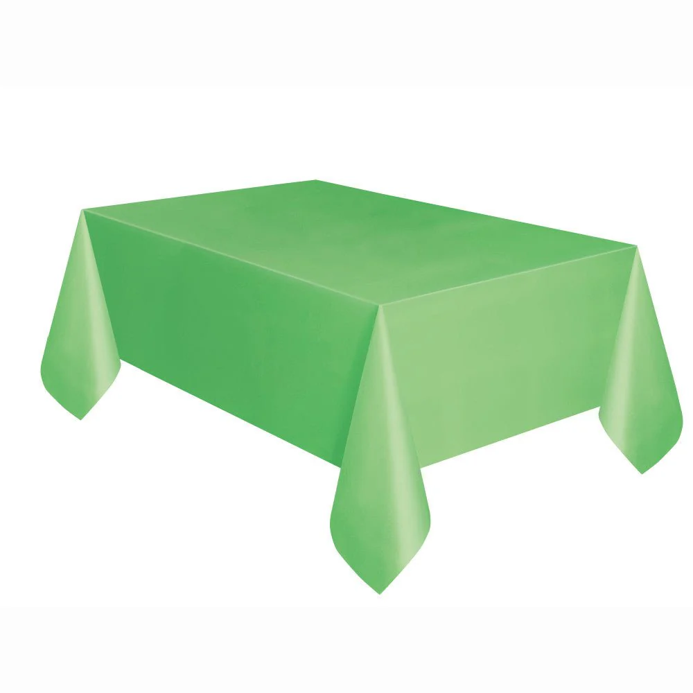 Lime Groen Tafelkleed Plastic 2,74m - Image 5