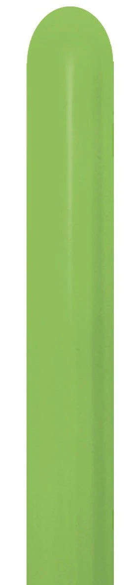 Lime Groene Modellleerballonnen 1,52m 50st