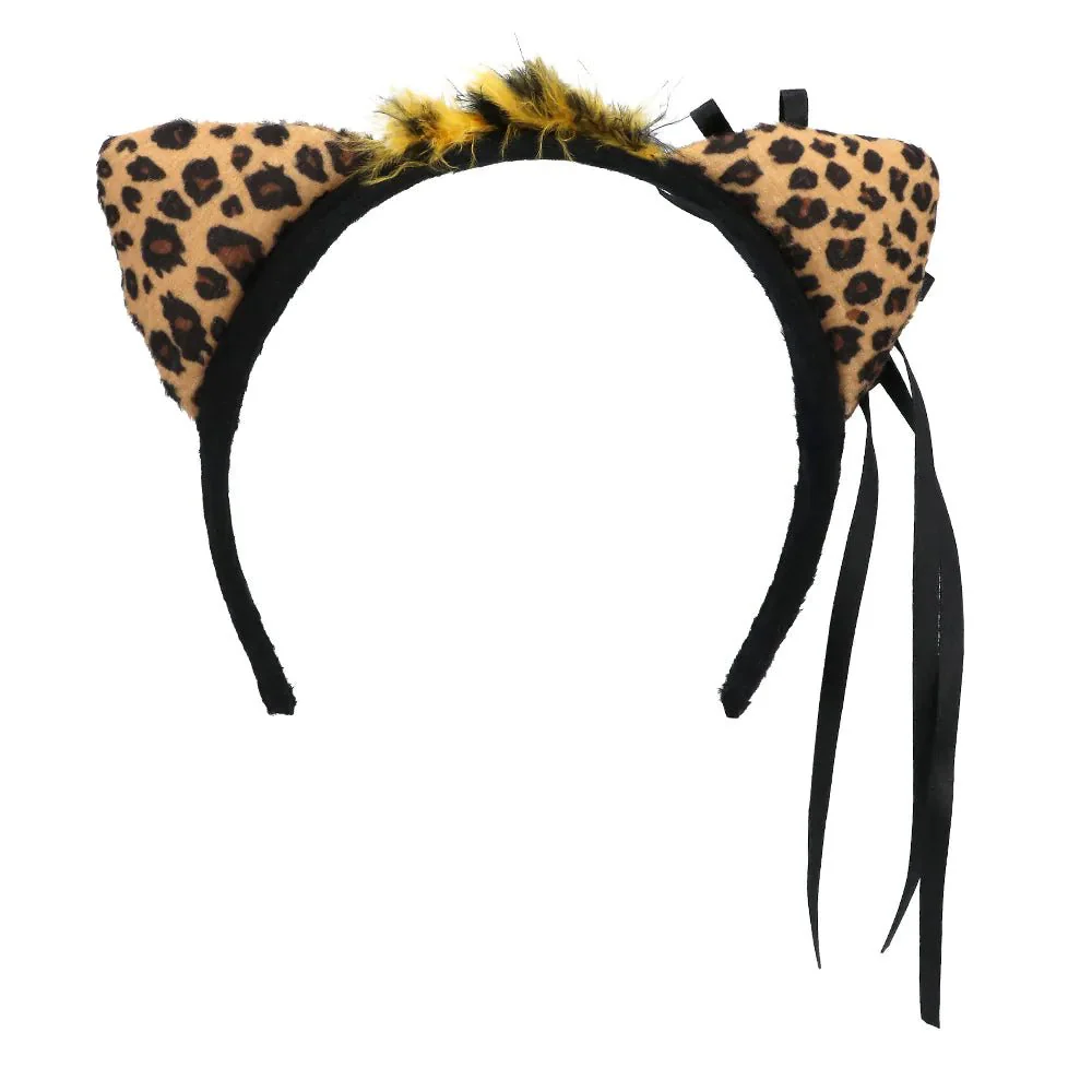 Luipaard Accessoireset Bruin 4 delig - Image 4