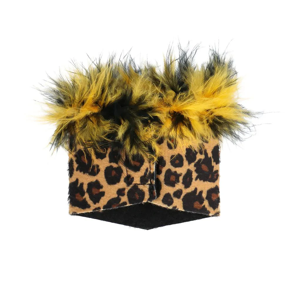Luipaard Accessoireset Bruin 4 delig - Image 8