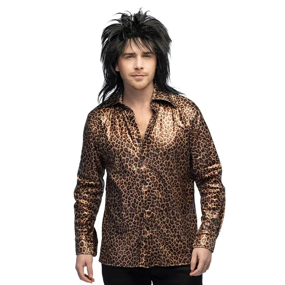 Luipaard Blouse Heren Glans