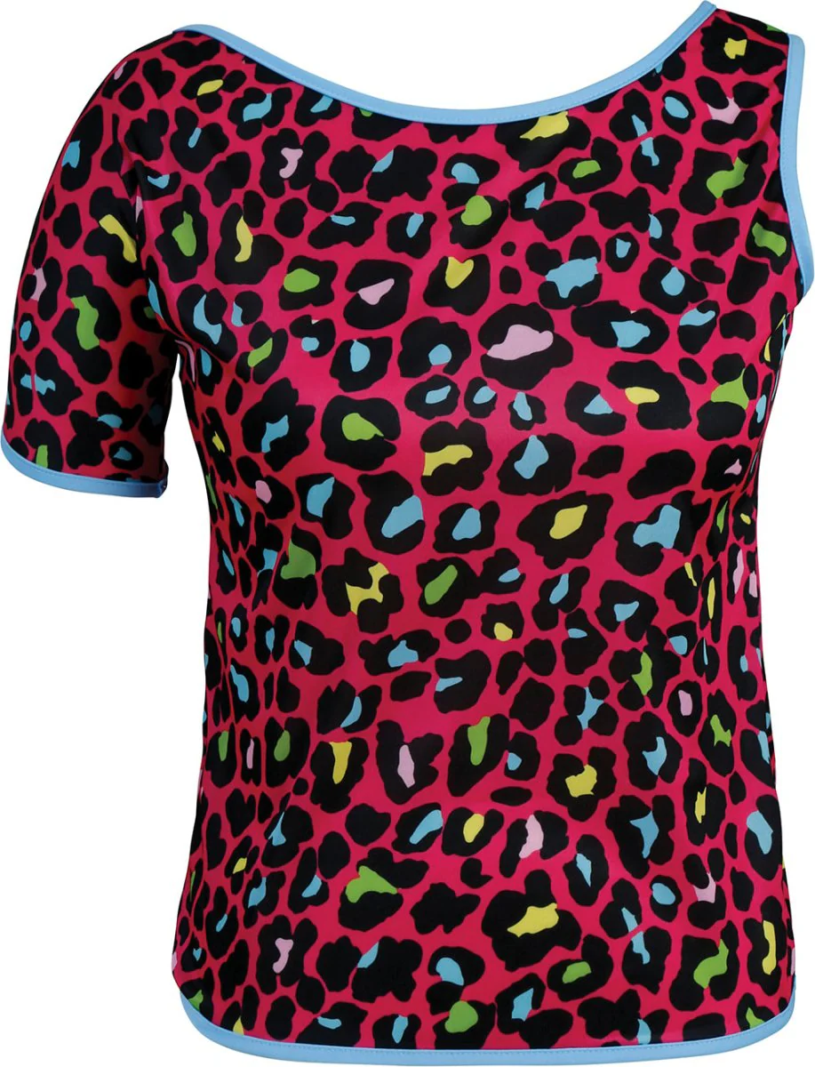 Luipaard Shirt Gekleurd Dames - Image 2