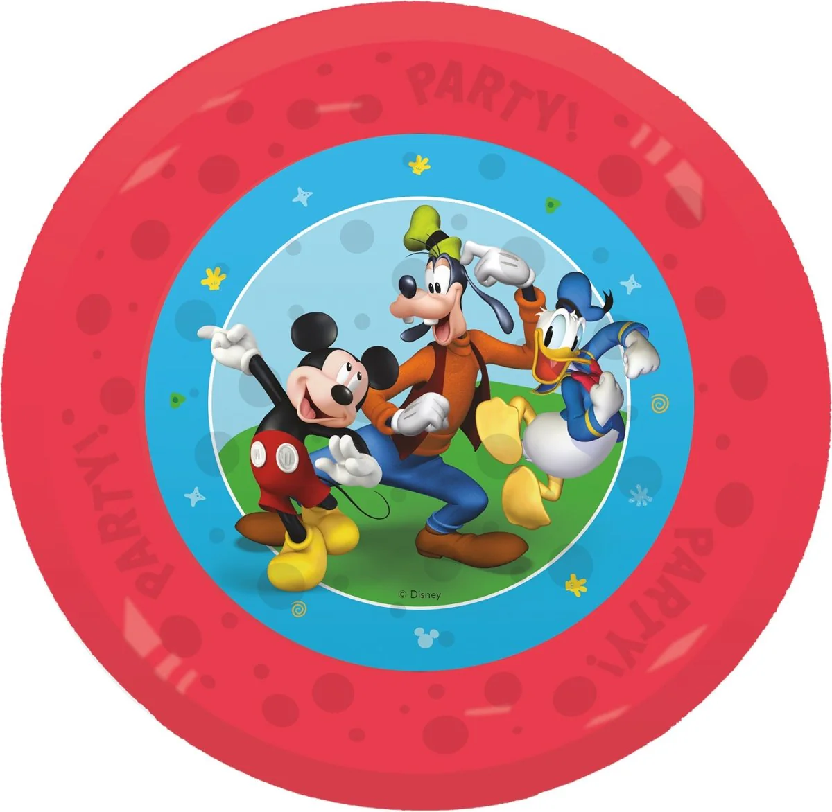 Mickey Mouse Borden Herbruikbaar 21cm 4st - Image 2