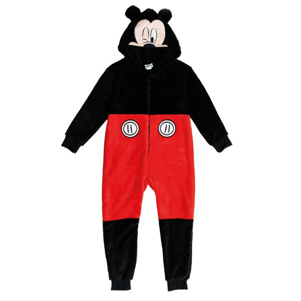 Mickey Mouse Kostuum Zwart Rood Kind - Image 2