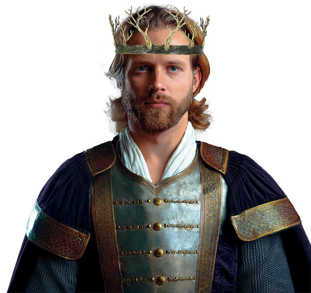 Middeleeuwen Kroon Bruin