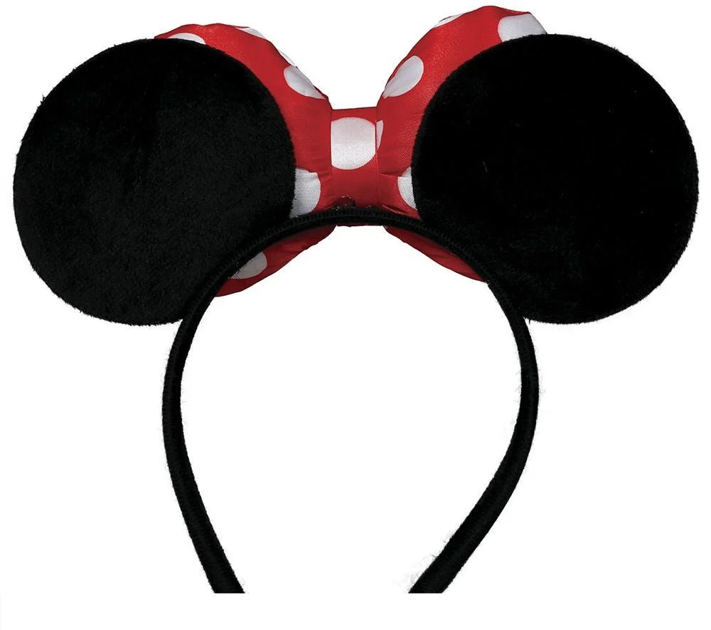 Minnie Mouse Haarband Wit Rood - Image 4