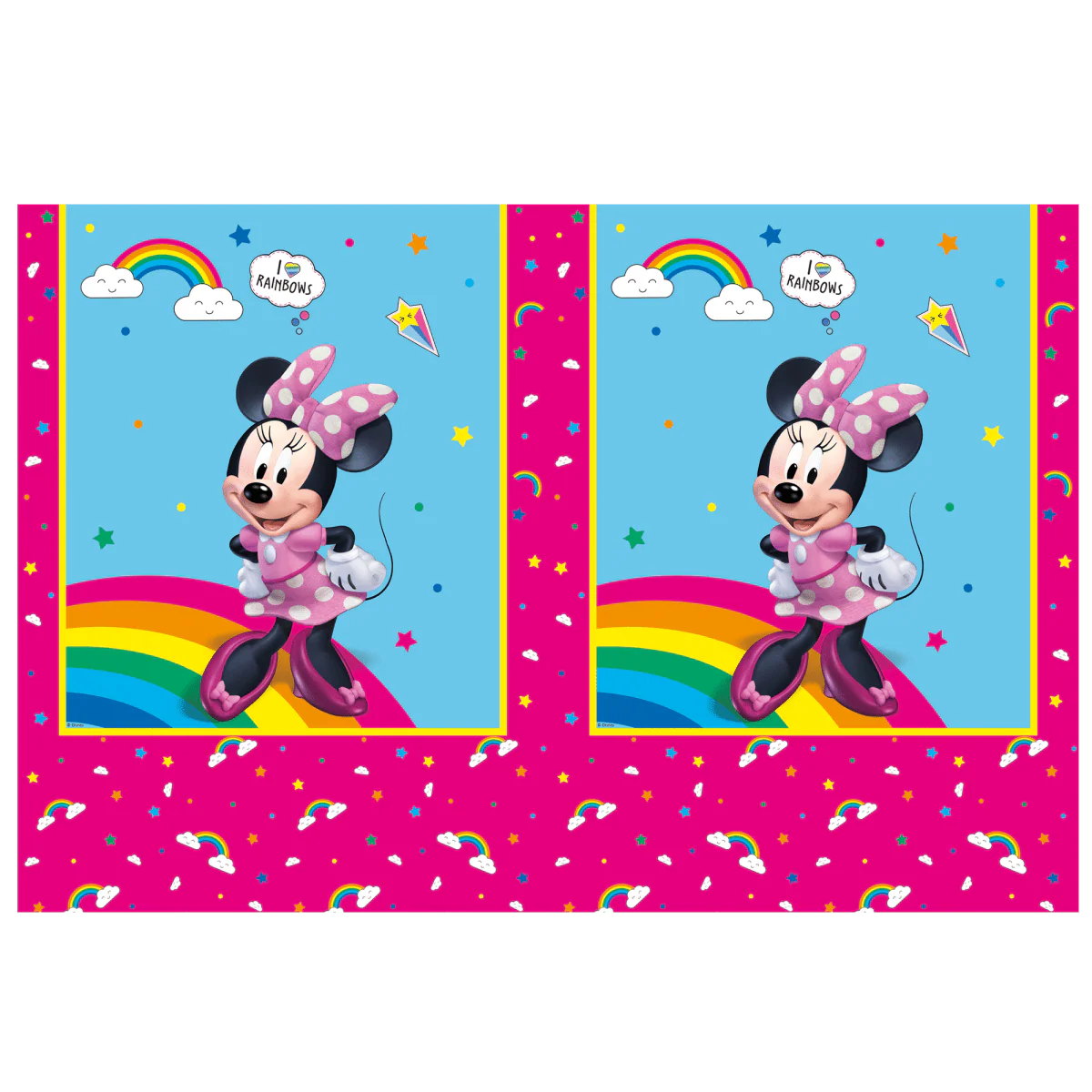 Minnie Mouse Tafelkleed Plastic 1,8m