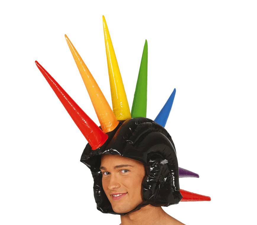 Mohawk Gekleurd Opblaasbaar