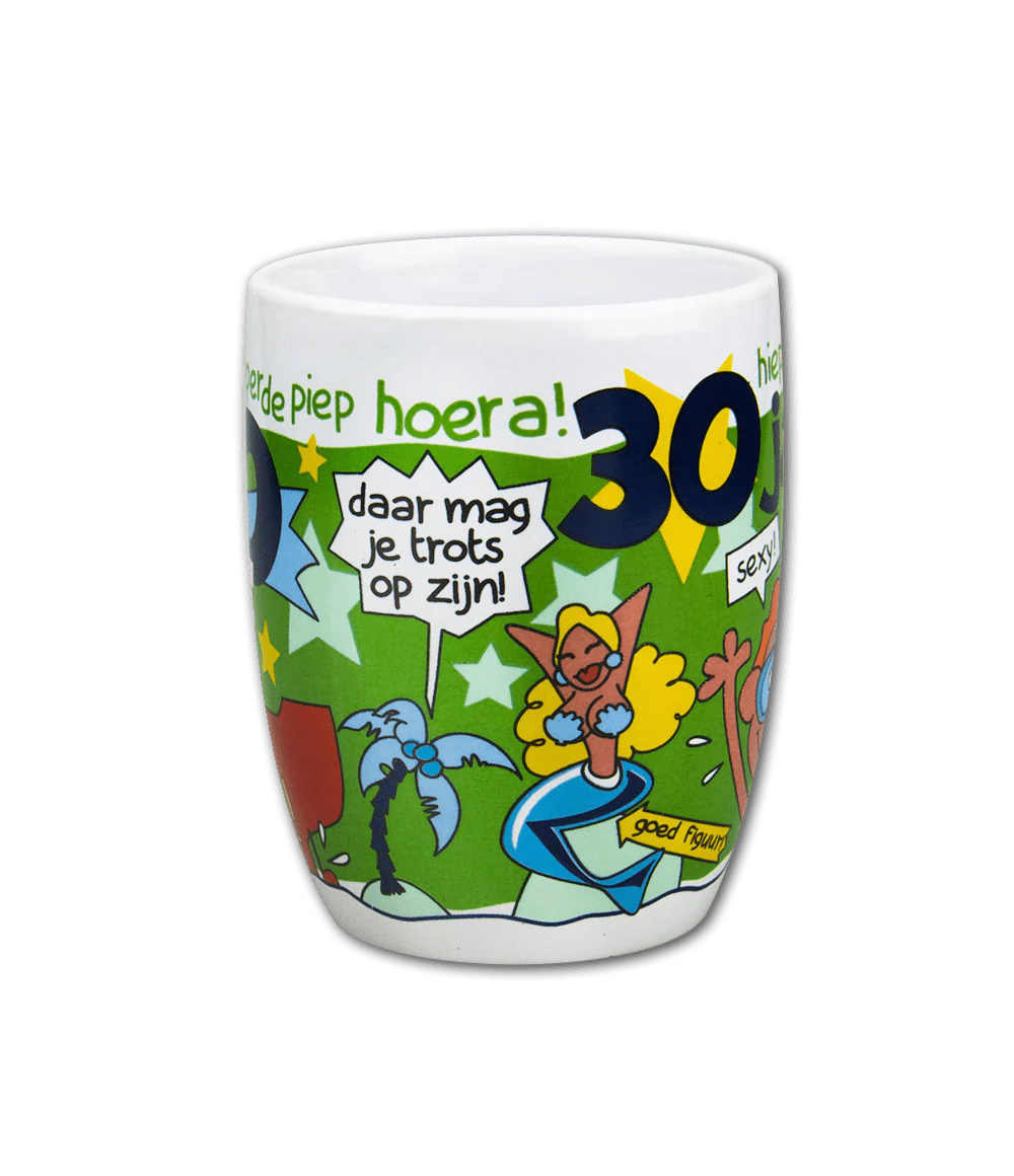 Mok 30 Jaar 12cm - Image 2
