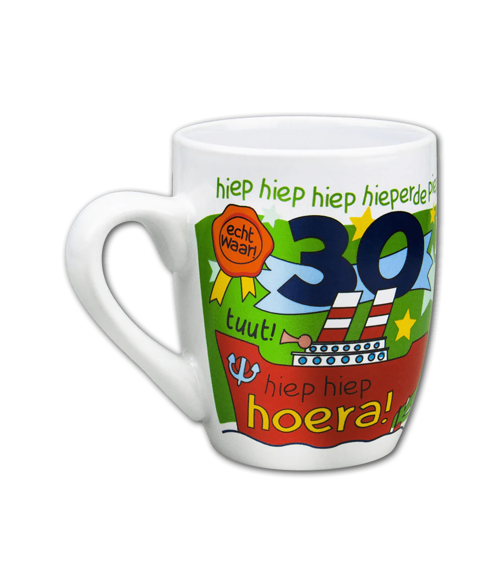 Mok 30 Jaar 12cm - Image 3