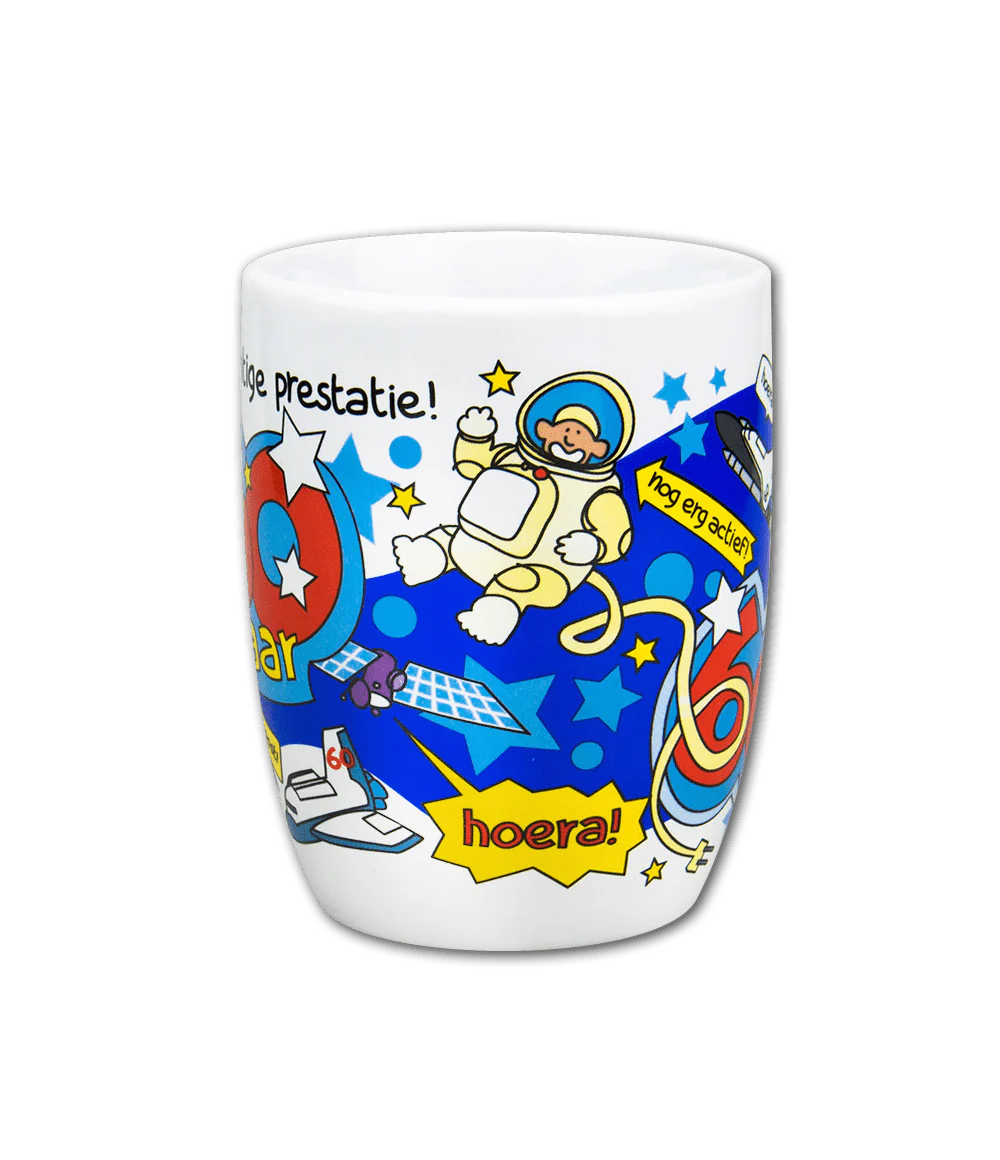 Mok 60 Jaar 12cm - Image 2