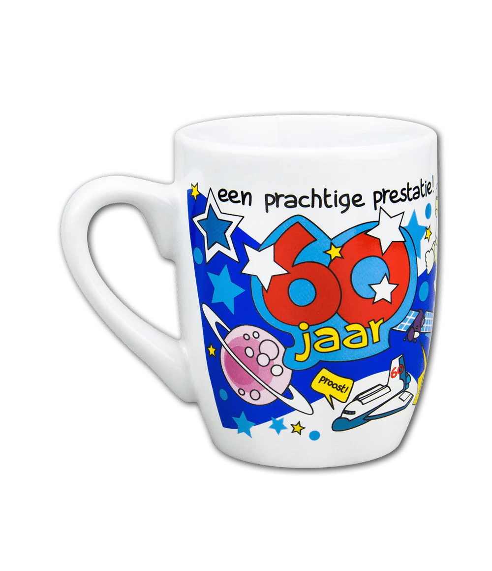 Mok 60 Jaar 12cm - Image 3