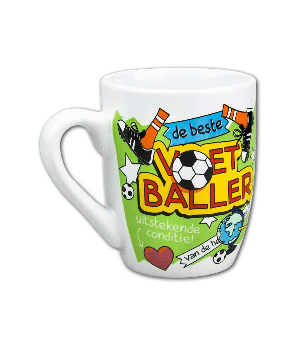 Mok Voetballer 12cm - Image 3