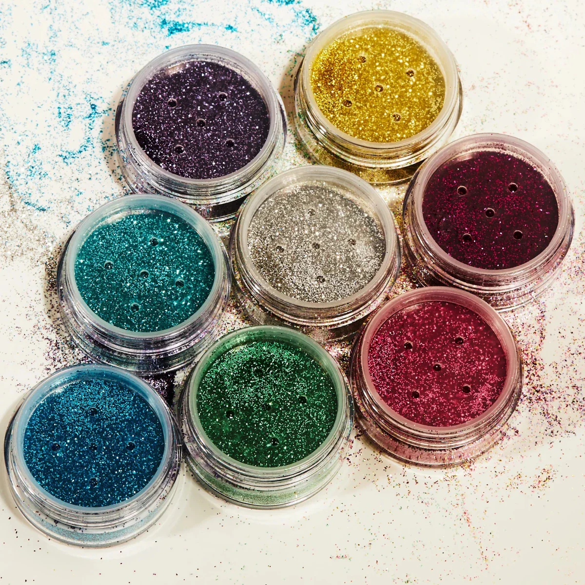 Moon Glitter Bio Glitter Shakers Turquoise 5g - Image 4