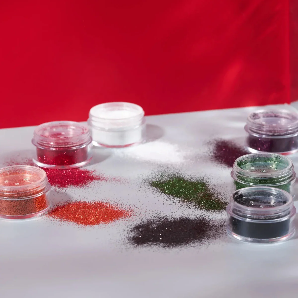 Moon Terror Halloween Glitter Shakers Blood Red 5g - Image 5