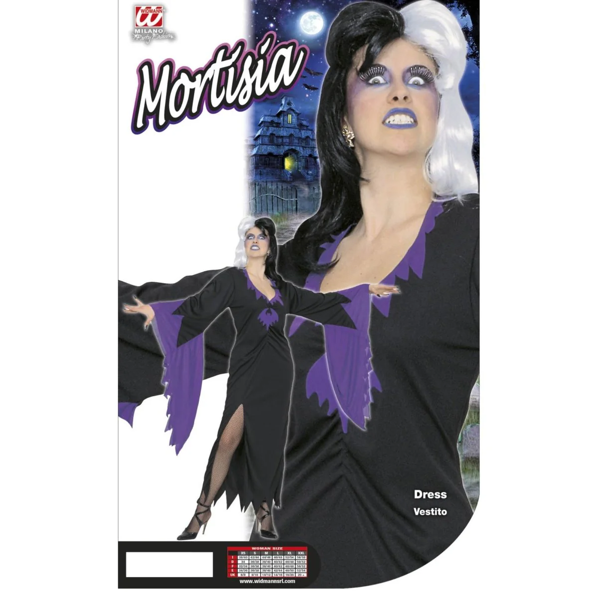 Morticia Kostuum Dames - Image 2