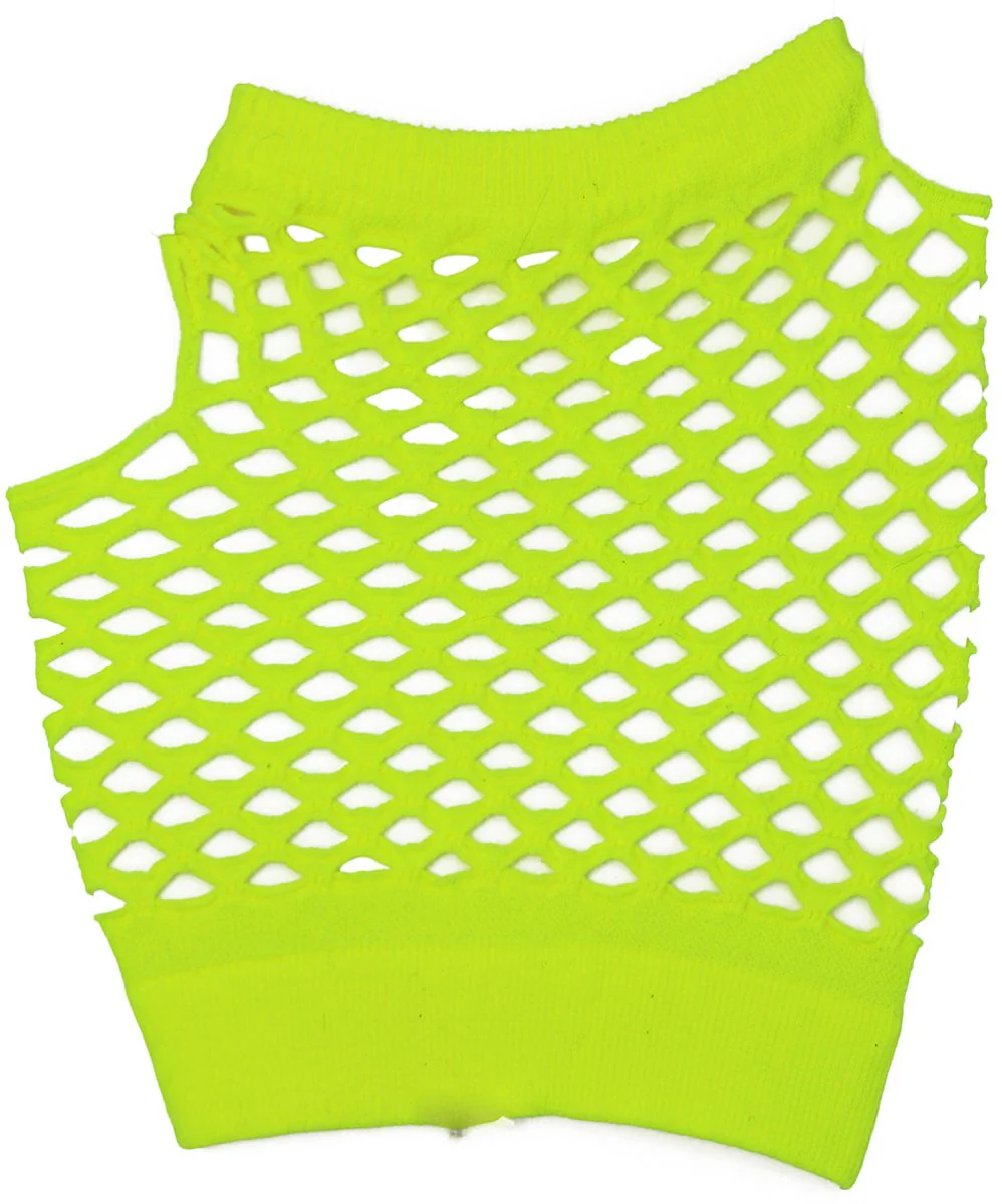 Neon 80S Accessoireset Geel 5 delig - Image 3