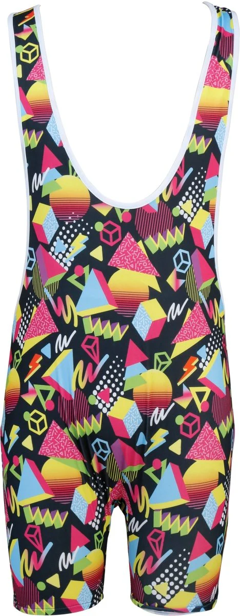 Neon 80S Jumpsuit Heren - Image 2