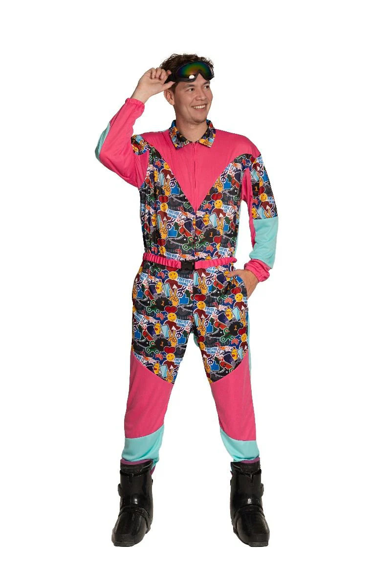 Neon 80S Skipak Gekleurd Met Bril - Image 3