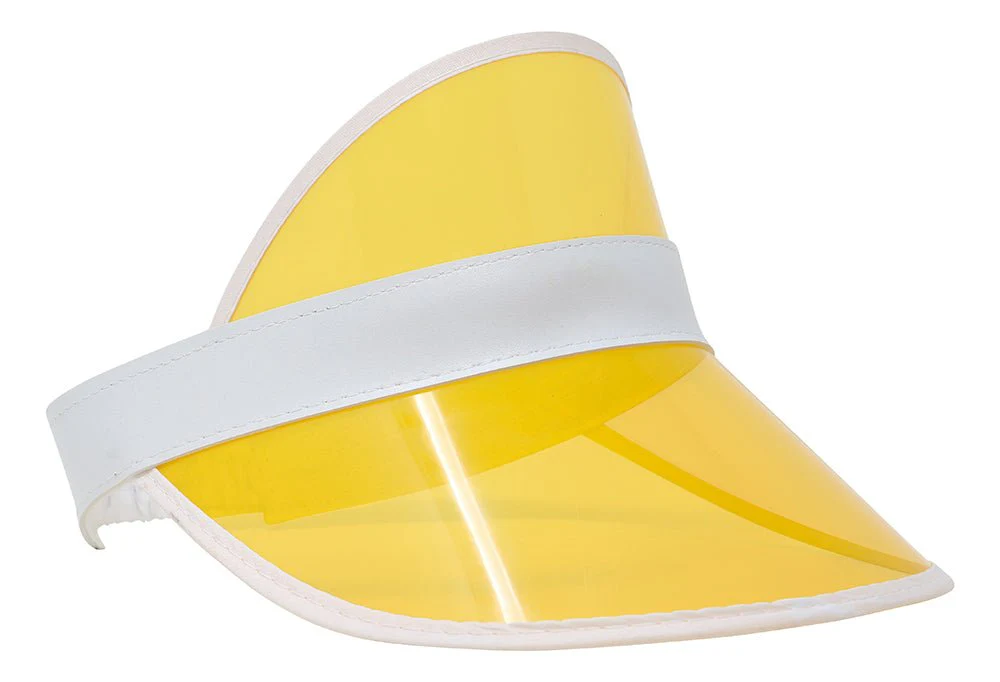 Neon 80S Zonneklep Geel 25cm - Image 4