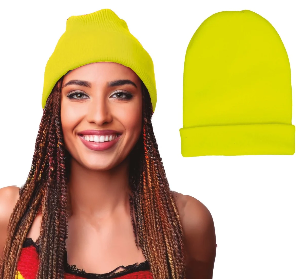 Neon Gele Muts - Image 3