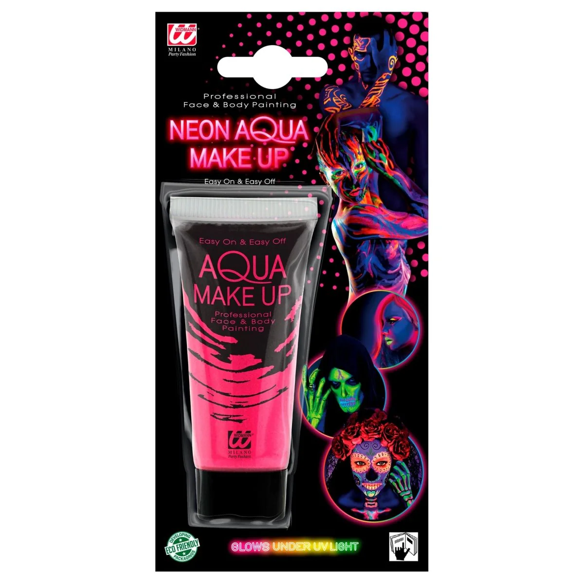 Neon Roze Schmink Glow In The Dark 30ml - Image 2