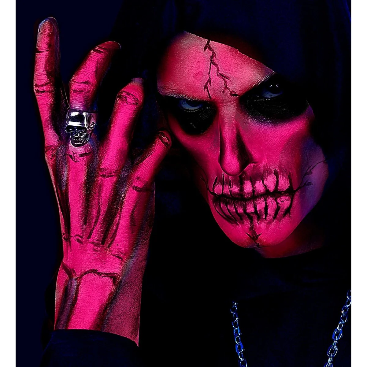 Neon Roze Schmink Glow In The Dark 30ml - Image 4