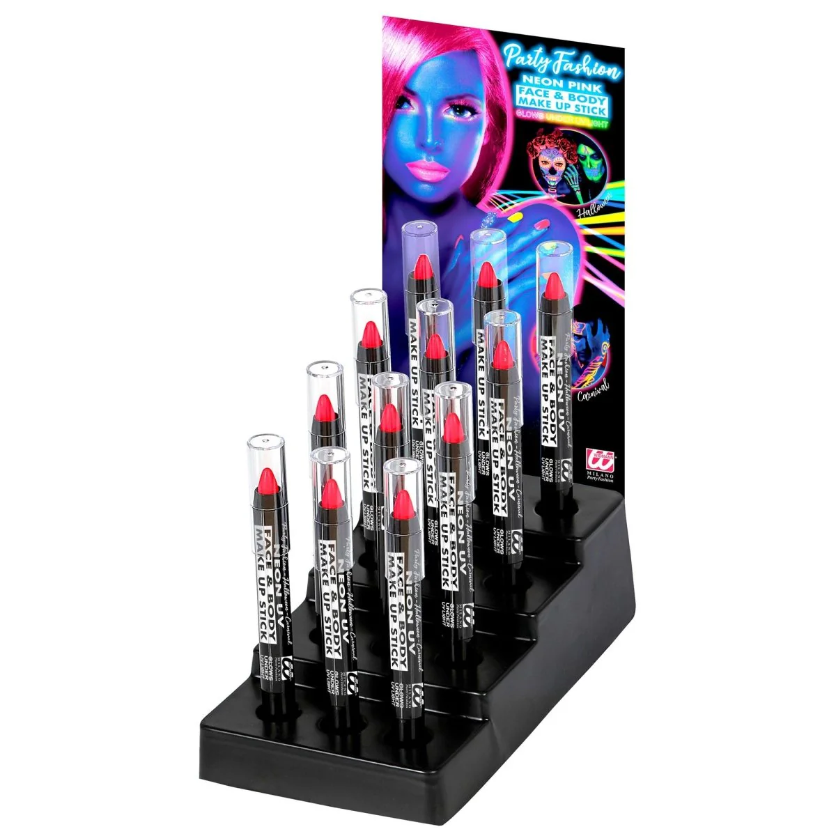 Neon Roze Schmink Potlood Glow In The Dark 3,5ml - Image 3