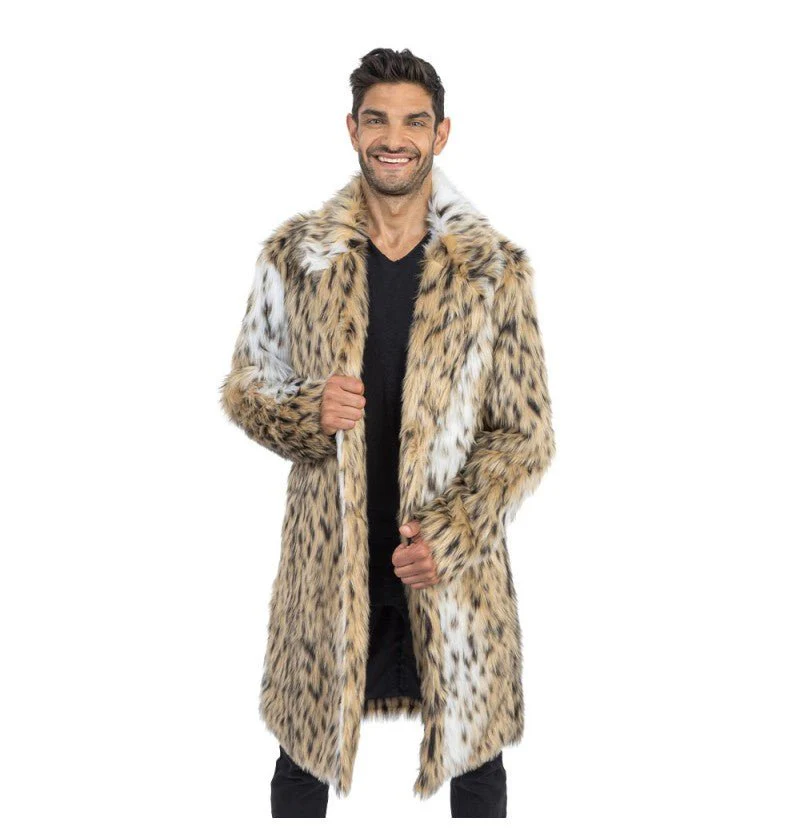 Nepbont Lange Jas – Dierenprint – Unisex