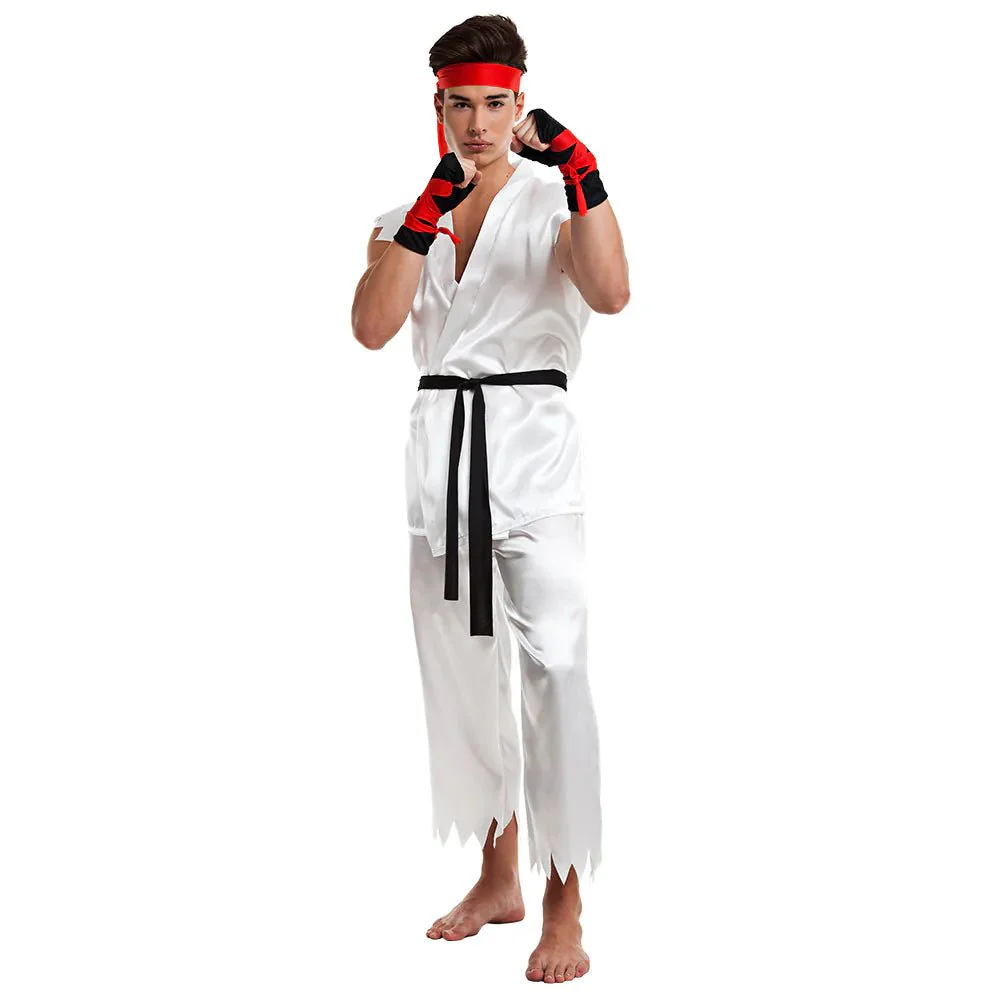 Ninja Kostuum Wit Heren