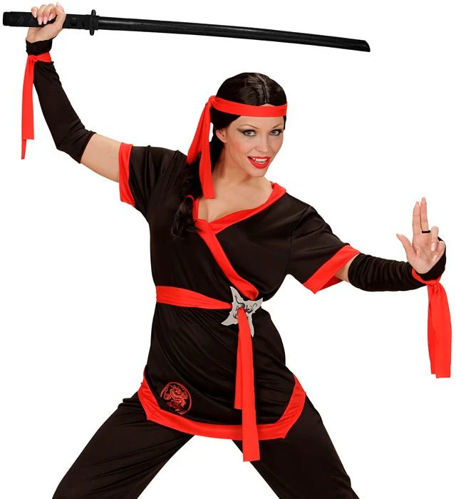 Ninja Nep Zwaard Zwart 1m - Image 5