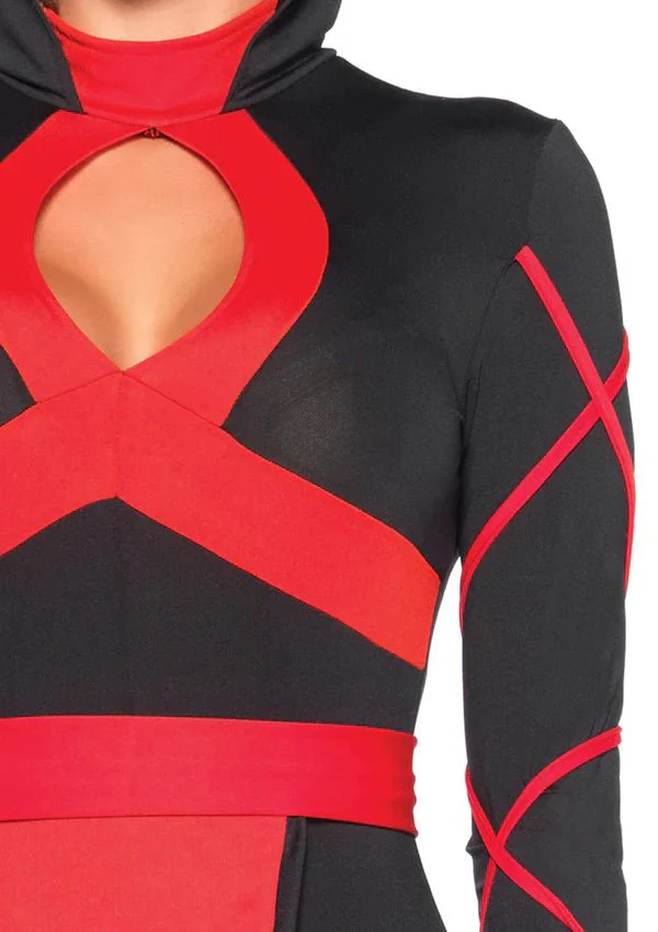 Ninja Pak Dames Bodysuit Leg Avenue - Image 3