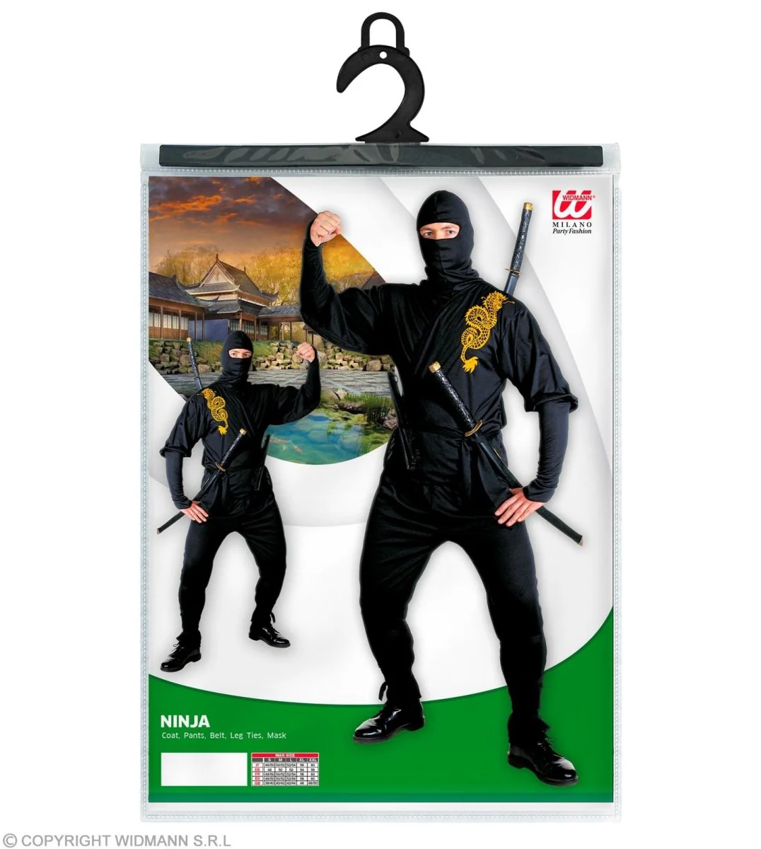 Ninja Pak Zwart Heren - Image 2