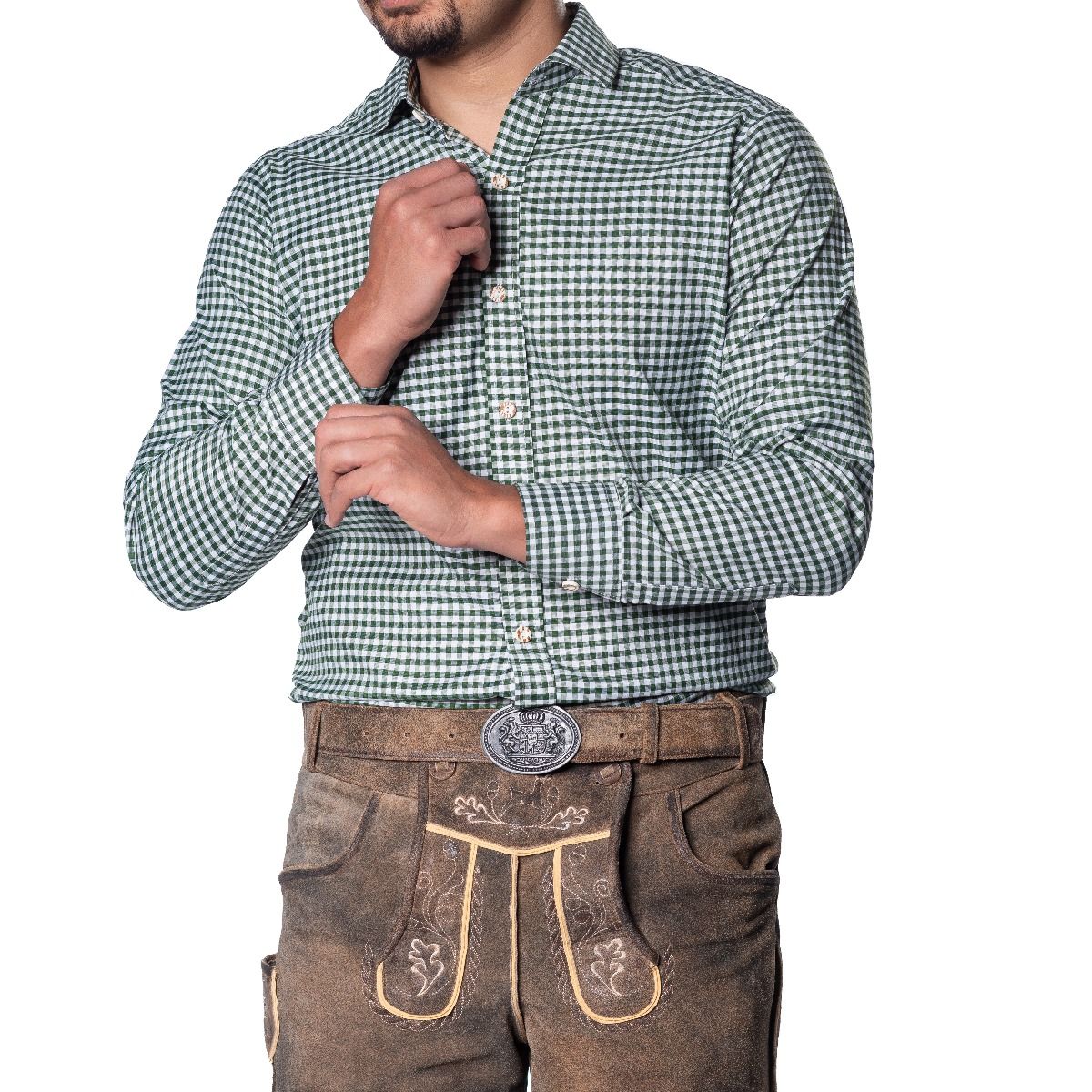 Oktoberfest Blouse Groen Heren - Image 3